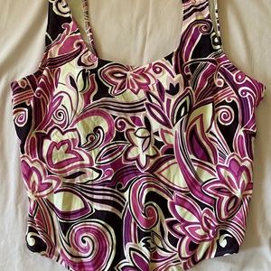 Catalina Purple One-Piece Swimsuit 2X 18/20W